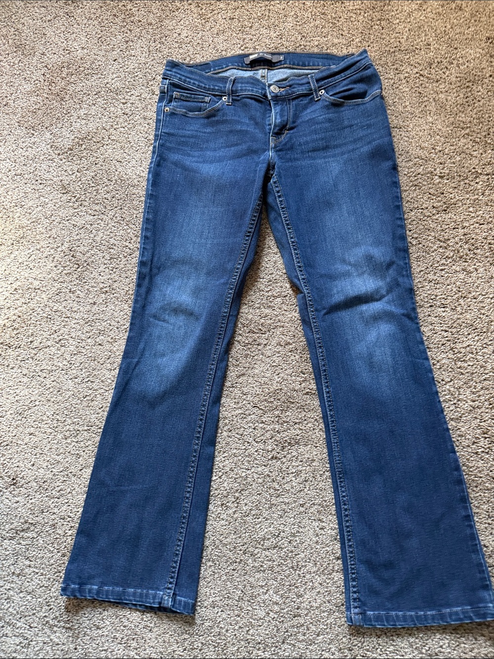 Levi's Dark Blue Flare Jeans